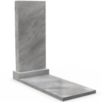 Мраморный памятник с надгробной плитой