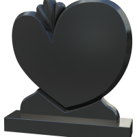 Памятник из гранита фигурный форма №54