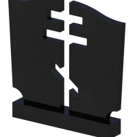 Памятник из гранита фигурный форма №120