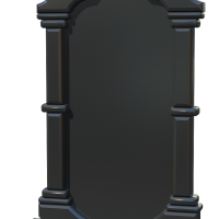 Памятник из гранита фигурный форма №35